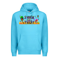 Ocean Blue thick and a treat libbey glass Premium Hoodie - BundleAndBundleShop