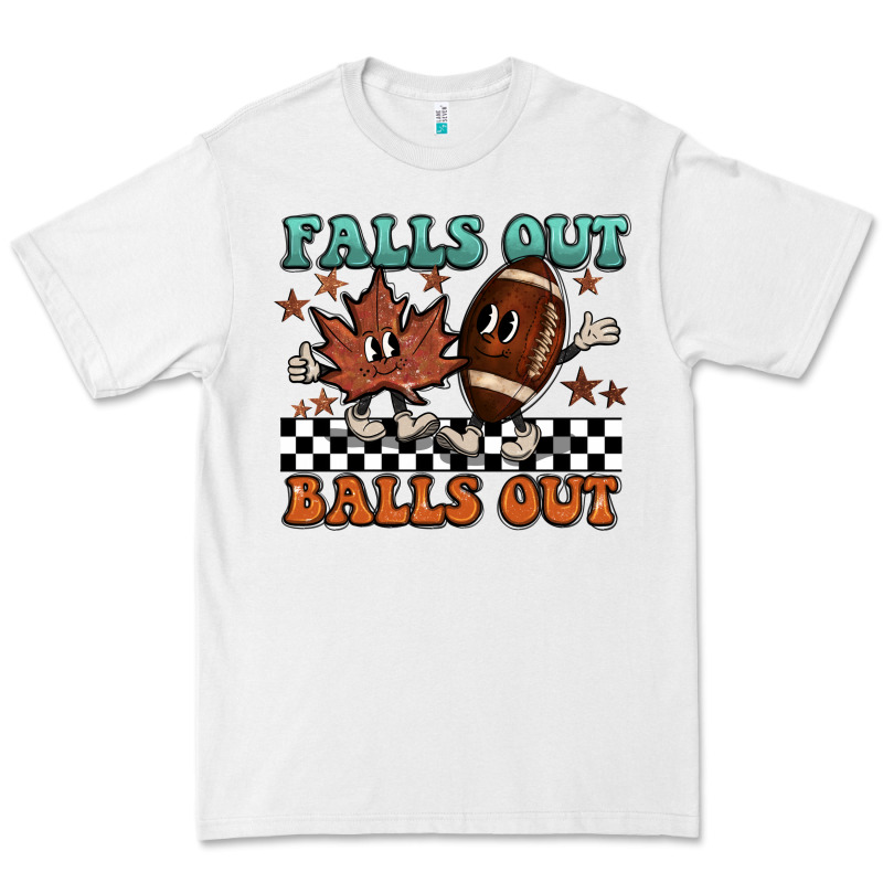 Falls Out Balls Out Premium Tee by BarkalooDesign | Teevron