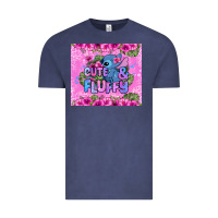Vintage Denim cute and fluffy stitch Vintage Tee - Zillion Design Studio