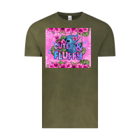 Vintage Olive cute and fluffy stitch Vintage Tee - Zillion Design Studio