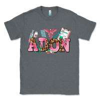 Charcoal Heather adon nurse Classic Tee - AdoDesignShop