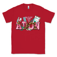 Red adon nurse Classic Tee - AdoDesignShop