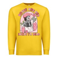 Lemon roses are red inside i'm dead Premium Sweatshirt - MaliasSmallBusiness