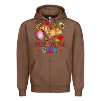 Chestnut empanada day Zipper Hoodie - AdoDesignShop