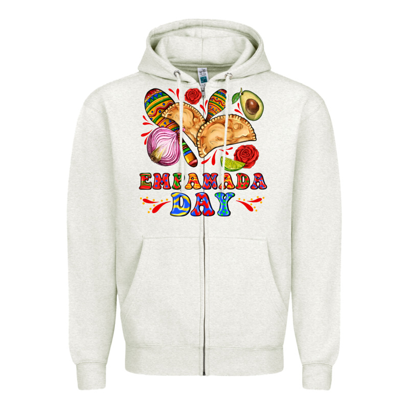 Empanada Day Zipper Hoodie by AdoDesignShop | Teevron