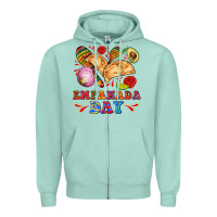 Seafoam empanada day Zipper Hoodie - AdoDesignShop