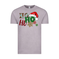 Vintage Zinc ho ho ho christmas Vintage Tee - BarkalooDesign