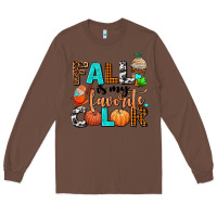 Chestnut fall is my favorite color Long Sleeve Tee - AdoDesignShop