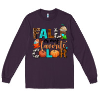 Plum fall is my favorite color Long Sleeve Tee - AdoDesignShop