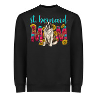 Black western st bernard mom Heavyweight Sweatshirt - texasbilliewilder
