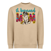 Mushroom western st bernard mom Heavyweight Sweatshirt - texasbilliewilder