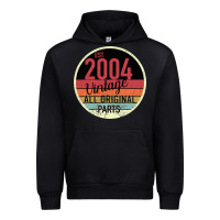 Black 15th Birthday gift Vintage 2004 Urban Hoodie - Bettercallsaul