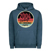 Pigment Midnight Navy 15th Birthday gift Vintage 2004 Urban Hoodie - Bettercallsaul