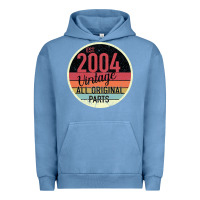Pigment Pebble Blue 15th Birthday gift Vintage 2004 Urban Hoodie - Bettercallsaul