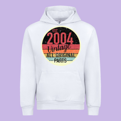 15th Birthday Gift Vintage 2004 Urban Hoodie Designed By Bettercallsaul