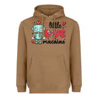 Toasted Coconut little love machine Heavyweight Hoodie - MaliasSmallBusiness