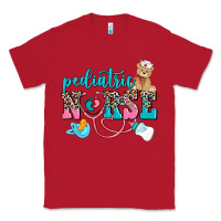 Red pediatric nurse Classic Tee - AdoDesignShop