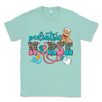 Seafoam pediatric nurse Classic Tee - AdoDesignShop