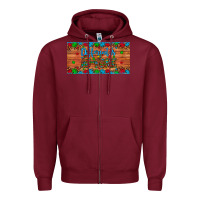 Burgundy different is au some autism awareness license plate Zipper Hoodie - Artiststas