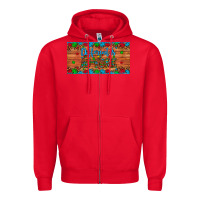 Red different is au some autism awareness license plate Zipper Hoodie - Artiststas