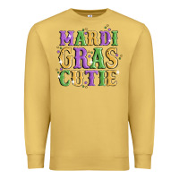 Antique Gold mardi gras cutie Premium Sweatshirt - MaliasSmallBusiness