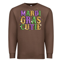 Chestnut mardi gras cutie Premium Sweatshirt - MaliasSmallBusiness