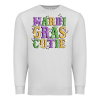 Dove Grey mardi gras cutie Premium Sweatshirt - MaliasSmallBusiness