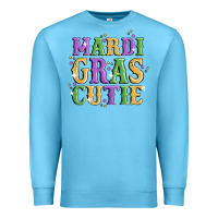 Ocean Blue mardi gras cutie Premium Sweatshirt - MaliasSmallBusiness