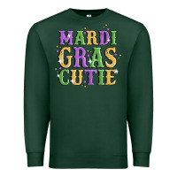 Sports Green mardi gras cutie Premium Sweatshirt - MaliasSmallBusiness