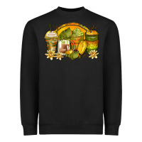 Black frog coffee cups Heavyweight Sweatshirt - Zillion Design Studio