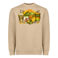 Mushroom frog coffee cups Heavyweight Sweatshirt - Zillion Design Studio