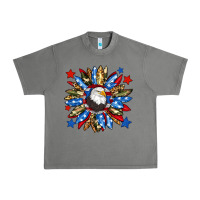 Tornado American flag sunflower Urban Heavy Tee - Neo Western