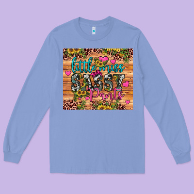 Little Miss Sassy Pants Long Sleeve Tee Designed By Jahusdesignshop