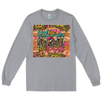 Heather Grey little miss sassy pants Long Sleeve Tee - JahusDesignShop