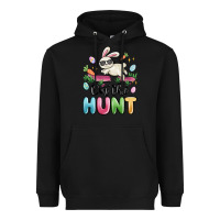 Black on the hunt easter Heavyweight Hoodie - MaliasSmallBusiness