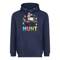 Navy on the hunt easter Heavyweight Hoodie - MaliasSmallBusiness