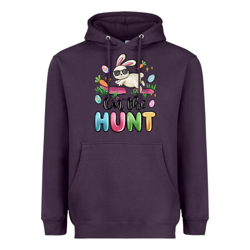 On The Hunt Easter Heavyweight Hoodie by MaliasSmallBusiness | Teevron