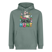 Sage on the hunt easter Heavyweight Hoodie - MaliasSmallBusiness