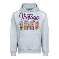 Heather Grey Vintage 1960 Urban Hoodie - Bettercallsaul