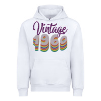 White Vintage 1960 Urban Hoodie - Bettercallsaul