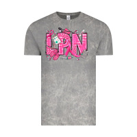 Cloud Rock Breast Cancer LPN Licensed Practical Nurse Vintage Tee - texasbilliewilder