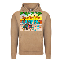 Vintage Coffee summer camping Vintage Hoodie - JahusDesignShop