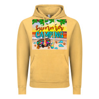 Vintage Mustard summer camping Vintage Hoodie - JahusDesignShop