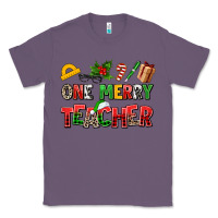 Lavender one merry teacher Classic Tee - AdoDesignShop