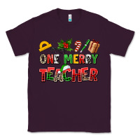 Plum one merry teacher Classic Tee - AdoDesignShop