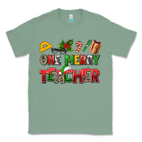 Sage one merry teacher Classic Tee - AdoDesignShop