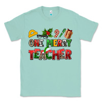 Seafoam one merry teacher Classic Tee - AdoDesignShop