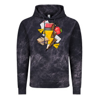 Cloud Black teacher lightning bolt Vintage Hoodie - texasbilliewilder