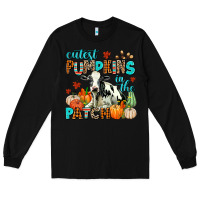 Black cutest pupkins in the patch Long Sleeve Tee - AdoDesignShop