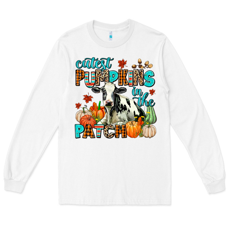 Cutest Pupkins In The Patch Long Sleeve Tee by AdoDesignShop | Teevron